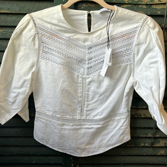 Rebecca Minkoff Lucia Top Blouse NWT - Picture 1 of 11